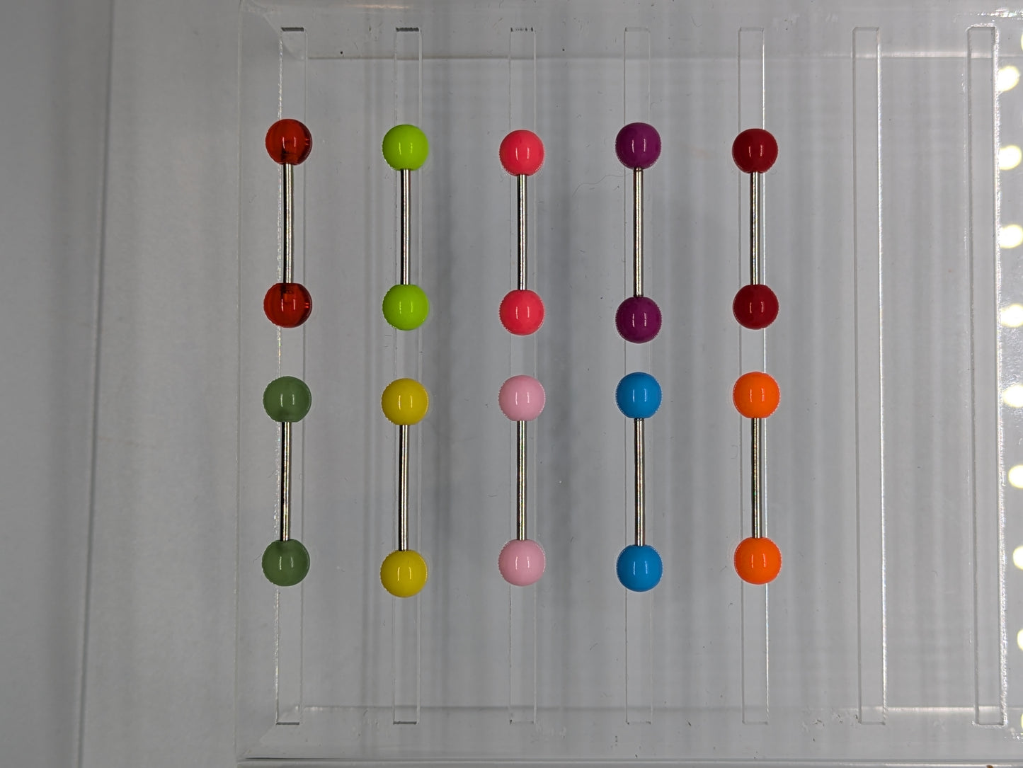 Acrylic Tongue Bar
