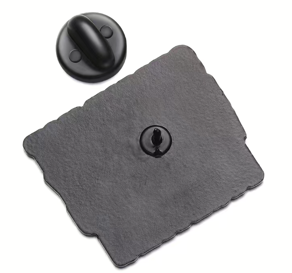 Slogan Lapel Pin