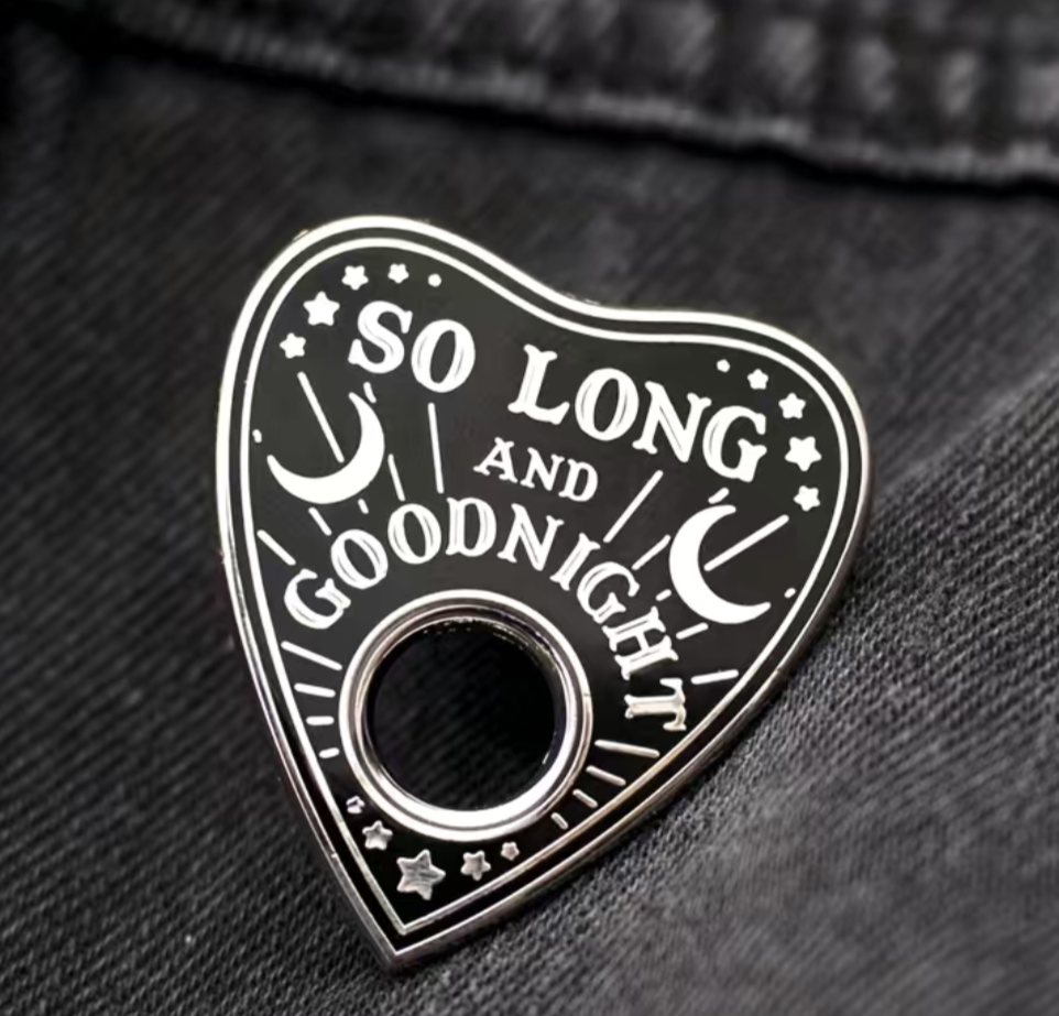 Slogan Lapel Pin
