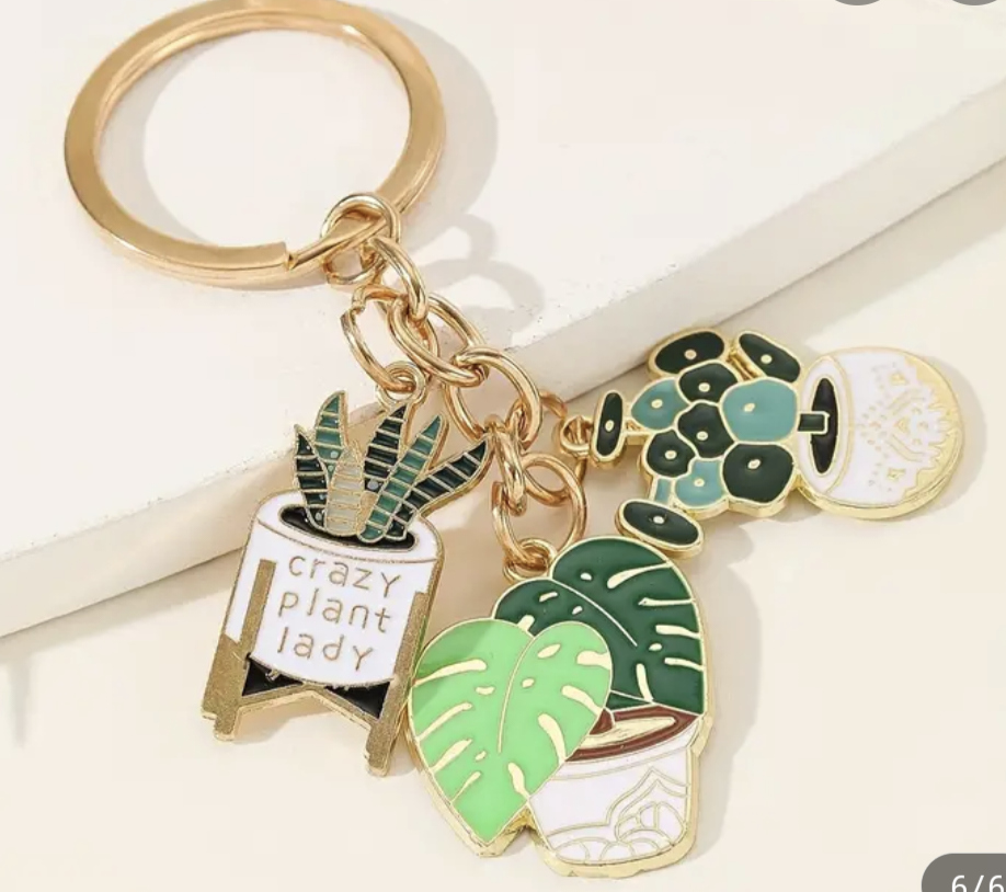 Plant Keychain