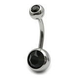 Double Jewelled Belly Bars