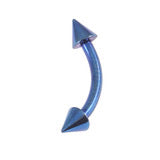 Curve barbell with cone attachments