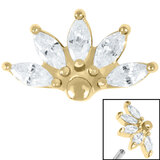 Sunrise Marquise Fan - Top Only