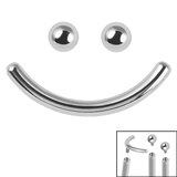 Smiley Face Labret Set