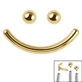Smiley Face Labret Set