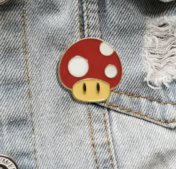 Retro Super Mario Pins