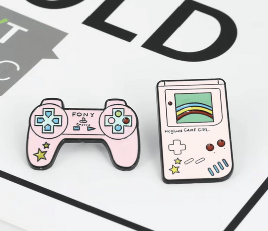 Retro Console Lapel Pins