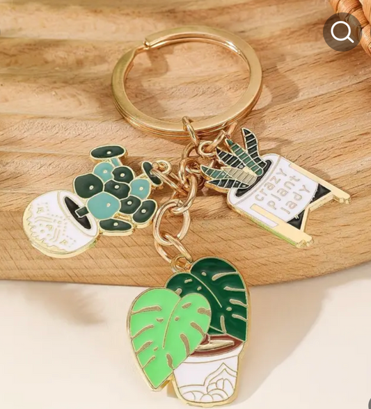 Plant Keychain