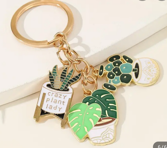 Plant Keychain