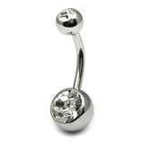 Double Jewelled Belly Bars