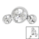 3 Jewel Crescent Attachment