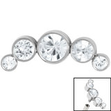 Infinity 5 Jewelled Crescent Attachment