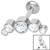 Infinity 5 Jewelled Crescent Attachment