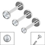 jewelled Disk Labret Trio PRE ORDER