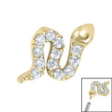 Claw Set Jewelled Snake - Attachment
